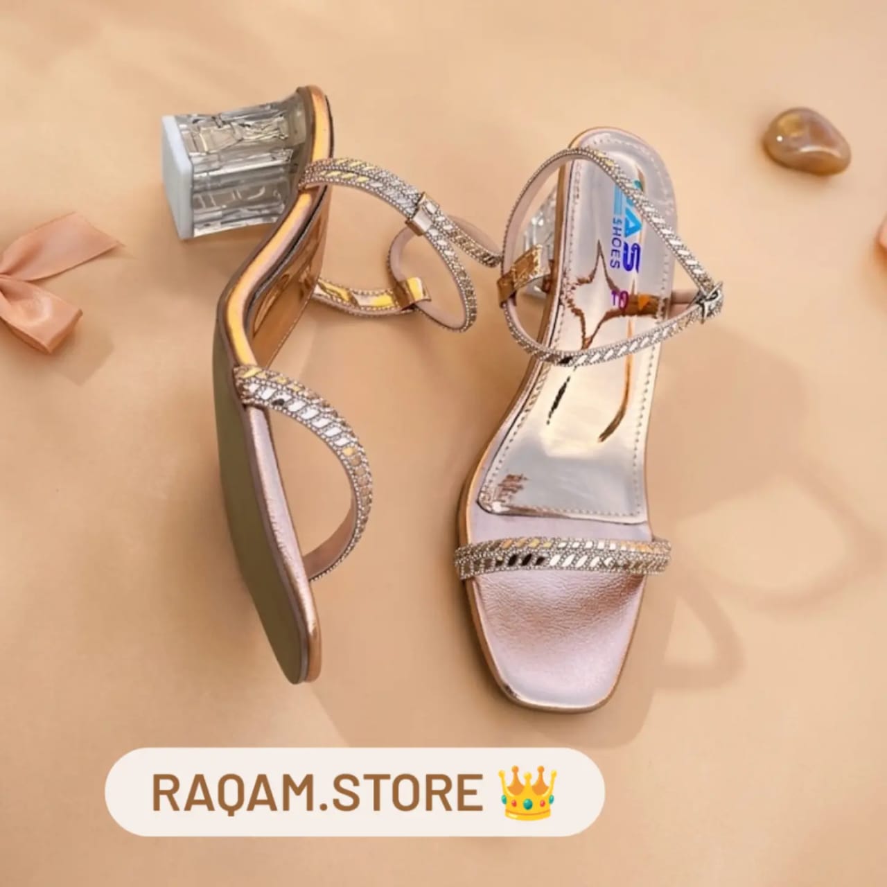 Crystal Glide Heels