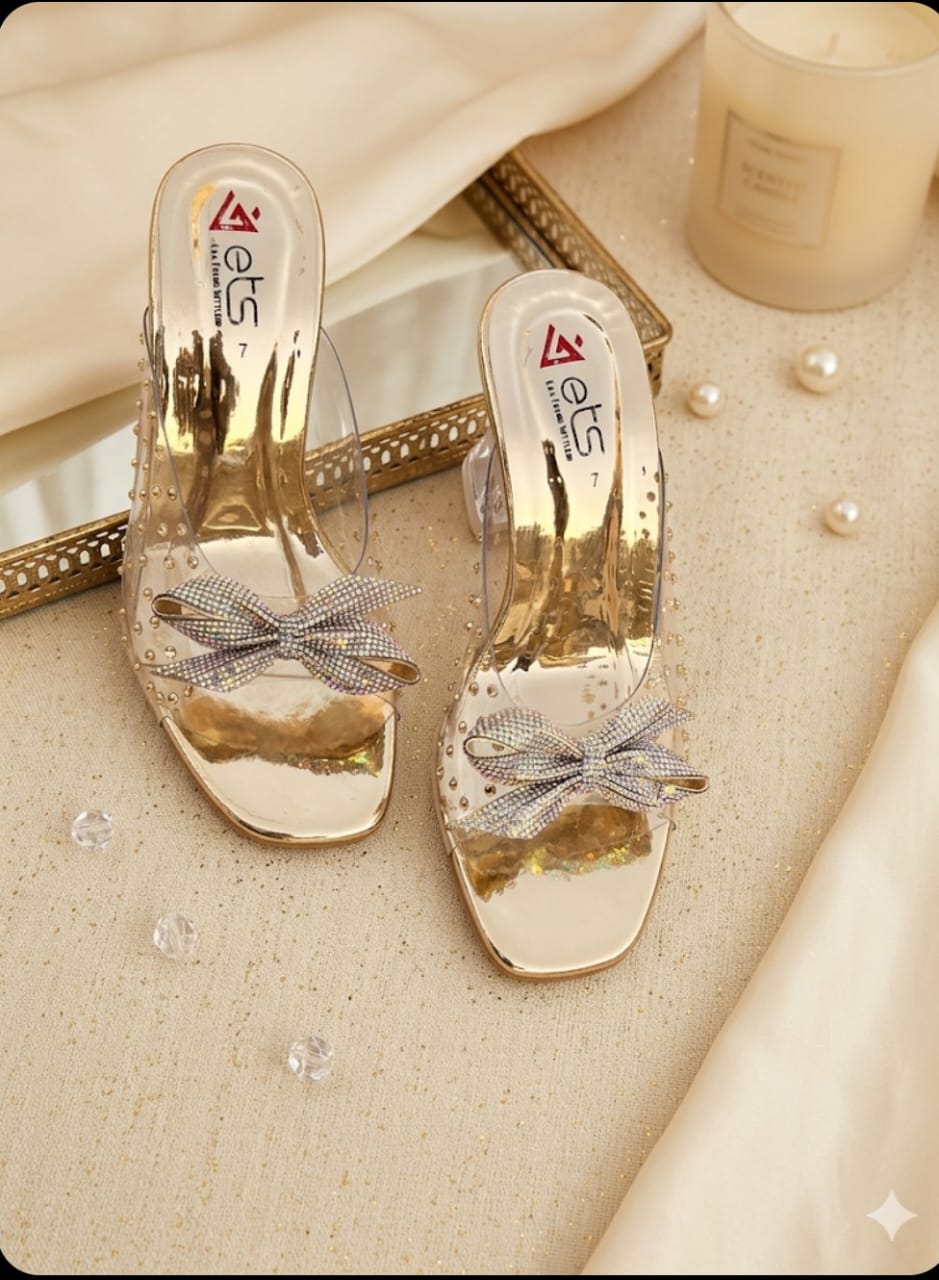 Acrylic glitter heels - Image 4